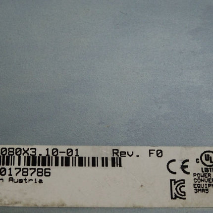 B&R 80PS080X3.10-01 Rev.F0 Leistungsversorgungsmodul - Maranos.de