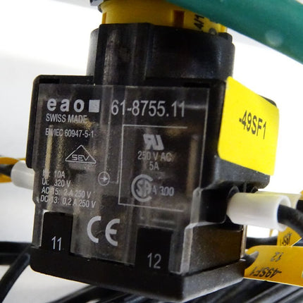 Euchner Schlüsselaufnahme EKS-A-IEXA-G01-ST02/03/04 099265 mit Gehäuse + Not-Aus Taster Eao 61-8755.11 - Maranos.de