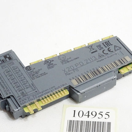 B&R X20PD2113 Rev.F0 X20 PD 2113 Potenzialverteilermodul - Maranos.de
