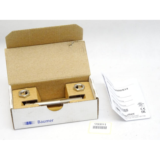Baumer IPRM 12I9505/S14 Induktiver Hochpräziser Wegaufnehmer / Neu OVP - Maranos.de