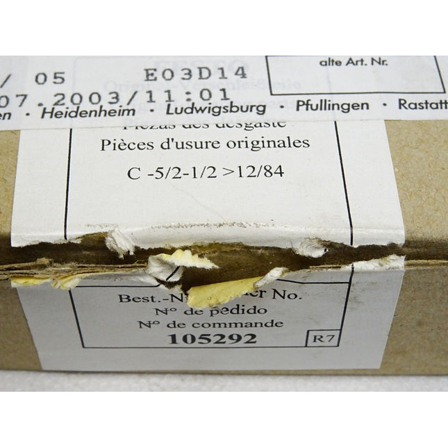 Festo Verschleißteile 105292 C-5/2-1/2>12/84 / Neu OVP - Maranos.de