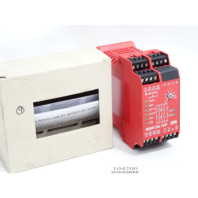 Allen Bradley Guard Master MSR138.1DP Safety Relay 440R-M23088 / Neu OVP - Maranos.de