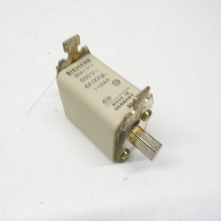 Siemens 2x 3NA1 011 Sicherung 500V / 6A 00/gl 3NA1011 - Maranos.de