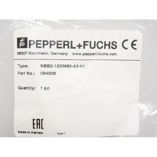 Pepperl+Fuchs NBB2-12GM60-A2-V1 / 84008 / 084008 / Neu OVP - Maranos.de