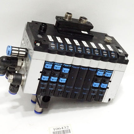 Festo 18210 CPV14-VI Ventilinsel + 165811 Elektrik-Anschaltung CPV14-GE-DI01-8 - Maranos.de