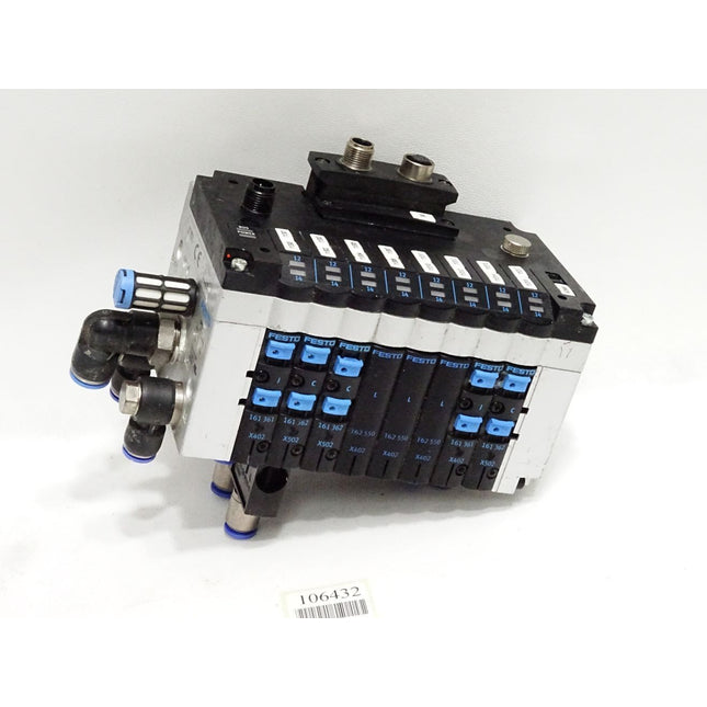 Festo 18210 CPV14-VI Ventilinsel + 165811 Elektrik-Anschaltung CPV14-GE-DI01-8 - Maranos.de