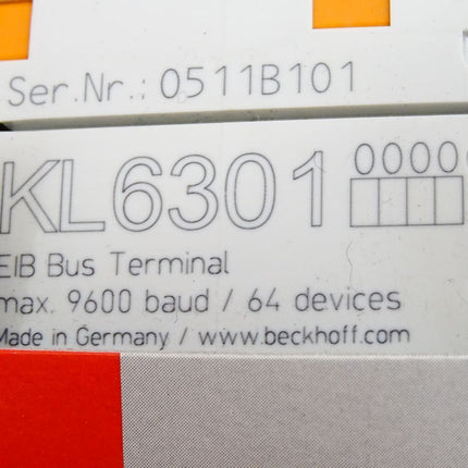 Beckhoff KNX/EIB-Busklemme KL6301 / Neu OVP - Maranos.de