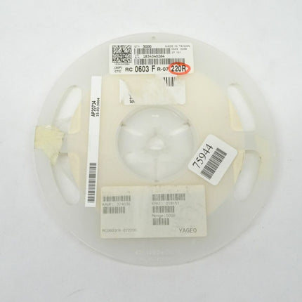 ca. 2500x YAGEO SMD RC0603FR-072208R Widerstände - Maranos.de