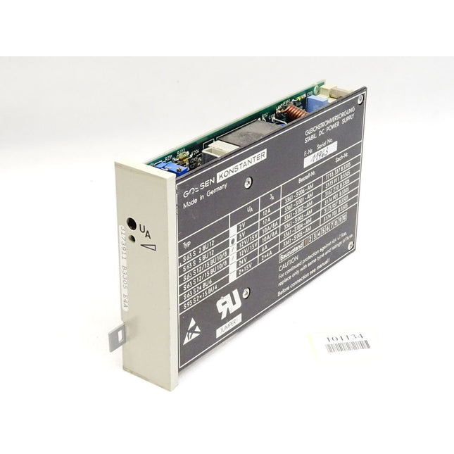 Gossen Konstanter Einschubkarte S63S5BU12 S63S 5BU12 5V 12A 3361-S001-AM 3173 911 B3305 - Maranos.de