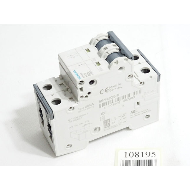 Siemens Leitungsschutzschalter 5SY4225-8 5SY42 MCB D25 - Maranos.de