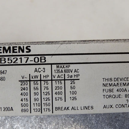 Siemens Schütz 3TB5217-0B - Maranos.de