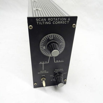 JEOL SCAN ROTATION & TILTING CORRECT - Maranos.de