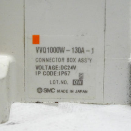 SMC Connector Box VVQ1000W-130A-1 + Valve VQC2A01N-51 + Valve VQC2301N-51 - Maranos.de