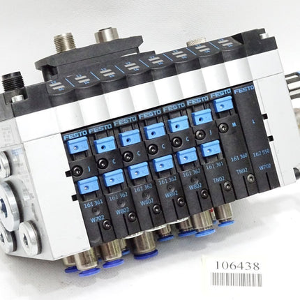 Festo 18210 CPV14-VI Ventilinsel + 165811 Elektrik-Anschaltung CPV14-GE-DI01-8 - Maranos.de