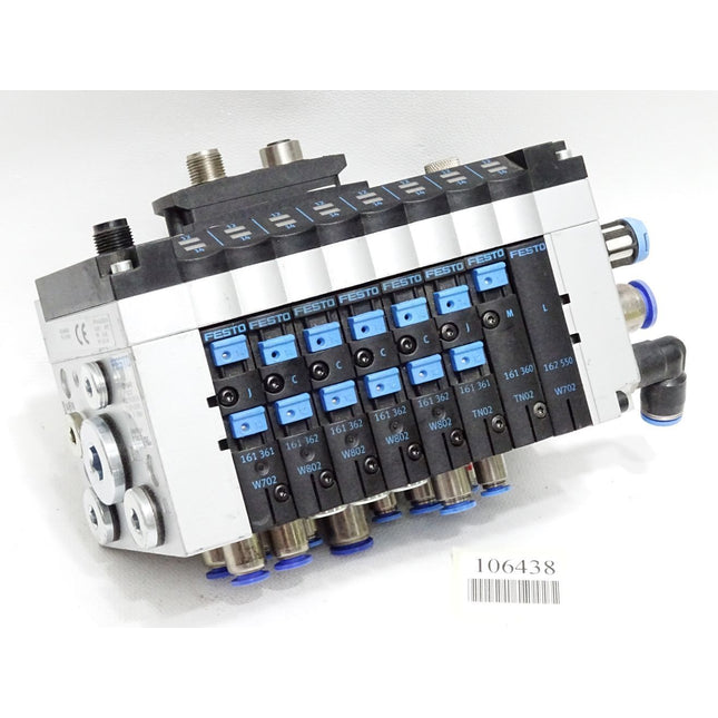 Festo 18210 CPV14-VI Ventilinsel + 165811 Elektrik-Anschaltung CPV14-GE-DI01-8 - Maranos.de