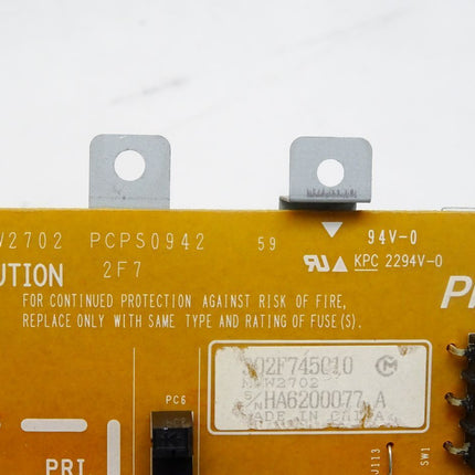 Pbf 302F745010 MPW2701 Power Supply - Maranos.de