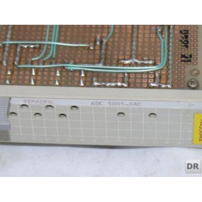 SIEMENS 6DC5005-8AC Simadyn / 6DC5005-8AC / E-Stand: 01 - Maranos.de