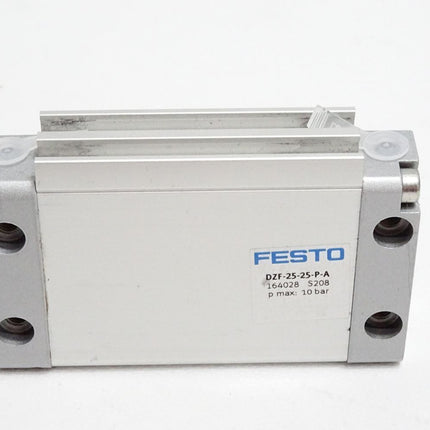Festo Flachzylinder DZF-25-25-P-A 164028 / Unbenutzt mit Lagerspuren - Maranos.de