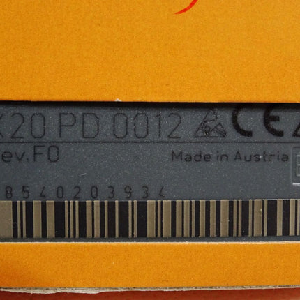 B&R X20PD0012 X20 PD 0012 Rev.F0 Potenzialverteilermodul / Neu OVP - Maranos.de
