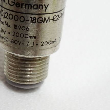 Pepperl+Fuchs 18906 OJ2000-18GM-E2-V1 Induktiver Sensor - Maranos.de