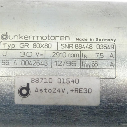 dunkermotoren GR 80X80 Elektromotor SNR88448 03549 - Maranos.de