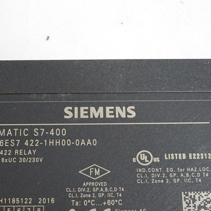 Siemens S7-400 Digitalausgabe SM 422 6ES7422-1HH00-0AA0 6ES7 422-1HH00-0AA0 - Maranos.de