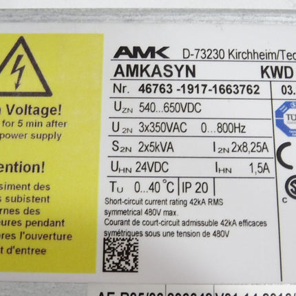 AMK AMKASYN KW3 46763-1917-1663762 v03.24 - Maranos.de