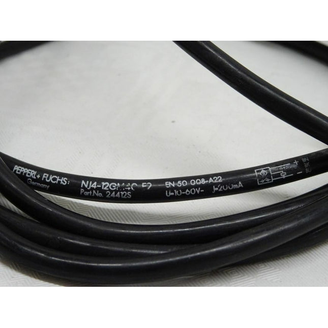 Pepperl und Fuchs 24412S Sensor  NJ4-12GM40-52 / EN50 008 A22 - Maranos.de