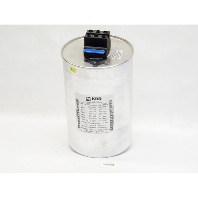 KBR Power Capacitor 400V 50Hz 17.4kvar multicond premium UHPC-30,0-525-3P - Maranos.de