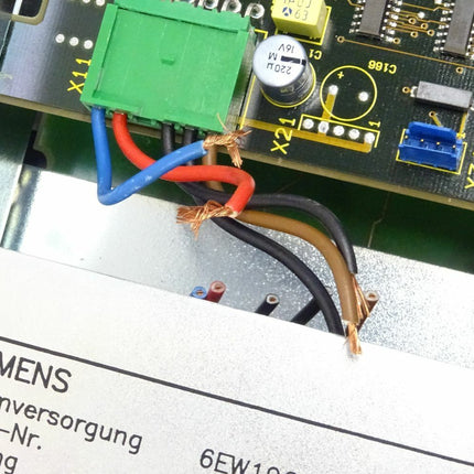 Siemens INDEX C 200-4 Stromversorgung 6EW1960-5AA 19&#180;&#180; Flachbedientafel Farbe  6FC5103-0AB03-0AA0 - Maranos.de