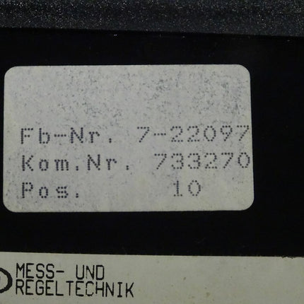 Jumo MRDt-96 / 91121156 / MRDt-96 /k.di.d.re7 / 7-22097 NEU/OVP - Maranos.de