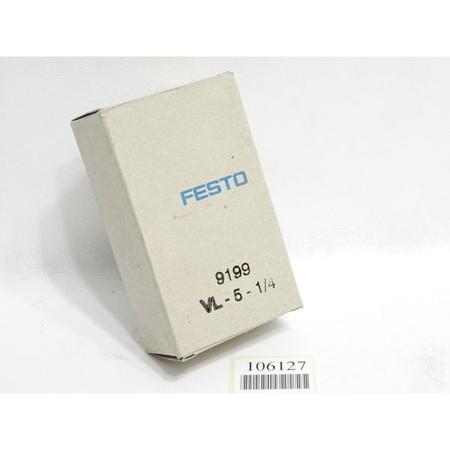 Festo 9199 VL-5-1/4 Pneumatikventil / Neu OVP - Maranos.de