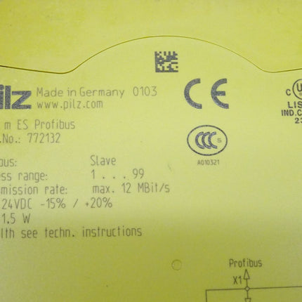 Pilz PNOZ m ES ProfiBus / 772132 - Maranos.de