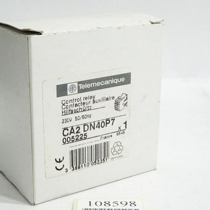 Telemecanique Hilfsschütz CA2DN40P7 CA2 DN40P7 005225 / Neu OVP - Maranos.de