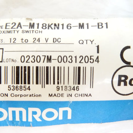 Omron Näherungssensor zylindrisch E2A-M18KN16-M1-B1 / Neu OVP - Maranos.de