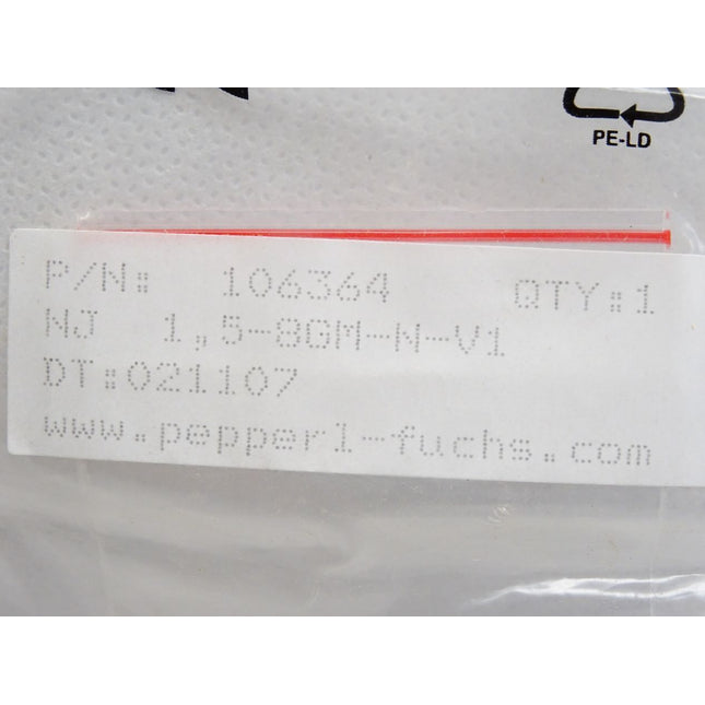 Pepperl+Fuchs Induktiver Sensor NJ1,5-8GM-N-V1 / Neu - Maranos.de