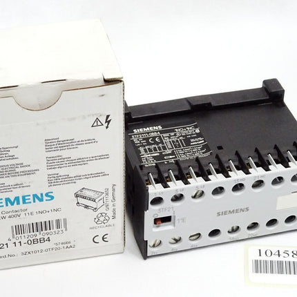Siemens Schütz 3TF2111-0BB4 / Neu OVP - Maranos.de