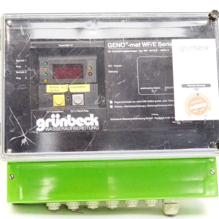 Grünbeck GENO-mat WF/E Serie 3600 für Enthärtungsanlagen WE 18/10-2 - 30/14-2 - Maranos.de