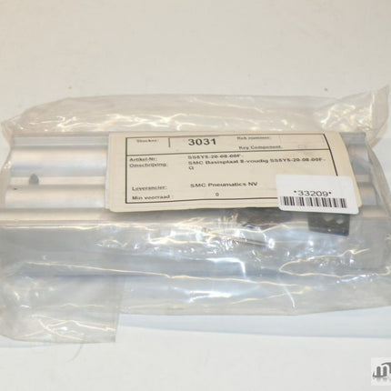 NEU/OVP SMC SS5Y5-20-08-00F-Q / SS5Y5-20-08-00F-G Mehrfachanschlussplatte - Maranos.de