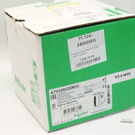 Schneider ATV320U22M3C 096664 Frequenzumrichter 2.2kW / Neu OVP - Maranos.de