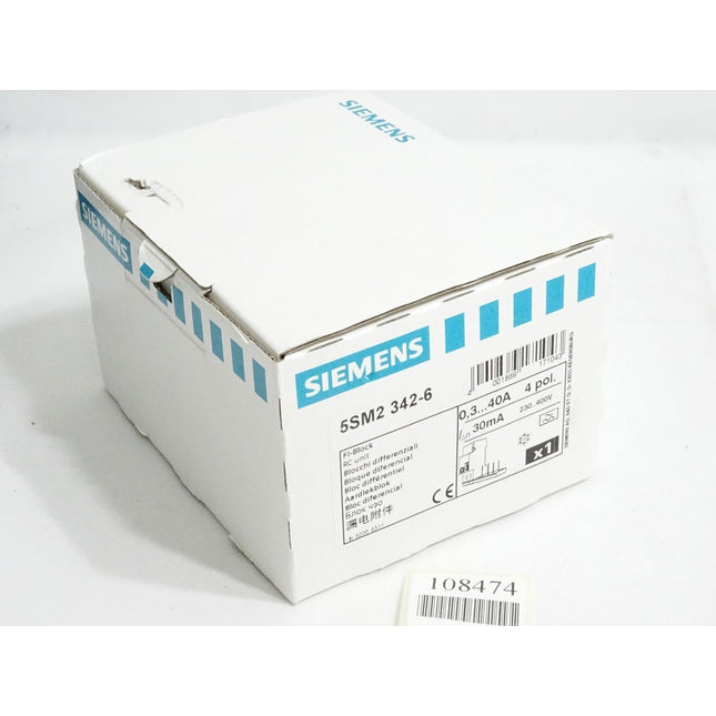 Siemens FI-Block 5SM2342-6 / Neu OVP - Maranos.de
