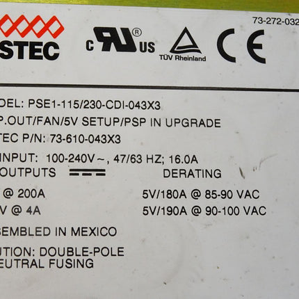 Astec PSE1-115/230-CDI-043X3 73-610-043X3 Power Supply - Maranos.de