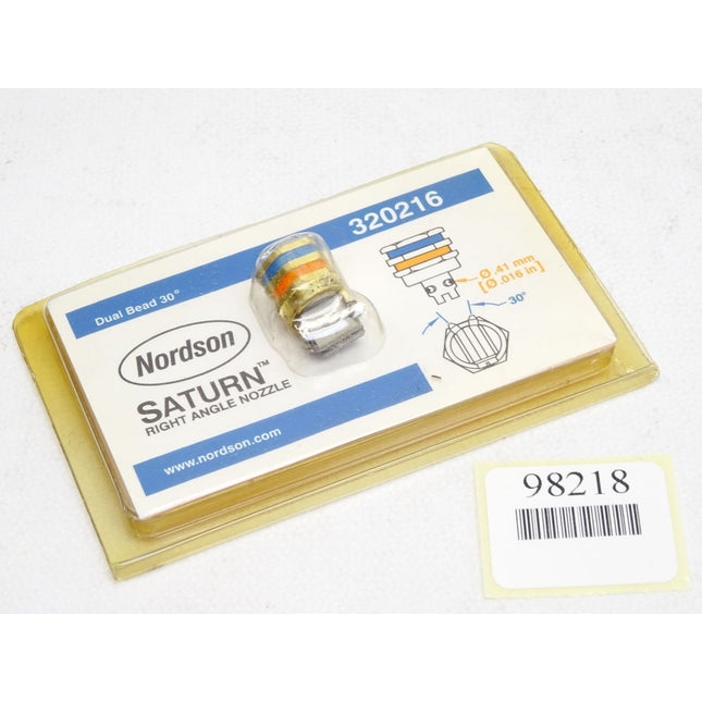 Nordson Saturn Right Angle Nozzle Dual bead 30grad 320216 / Neu OVP - Maranos.de