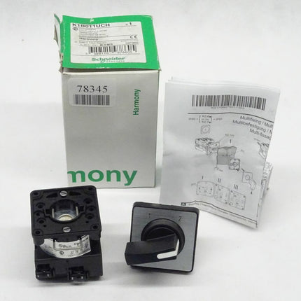 Schneider K1B011UCH Umschalter 90° 12A für Nockenschalter Ø 22mm neu-OVP - Maranos.de