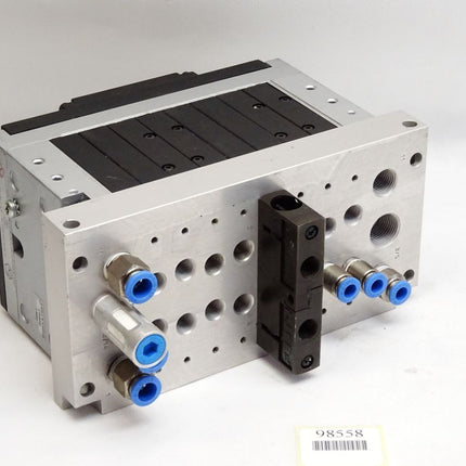 Festo Ventilinsel 18210 CPV14-VI + 18262 CPV14-GE-FB-8 + 152427 CPV14-VI-P8-1/8-B - Maranos.de