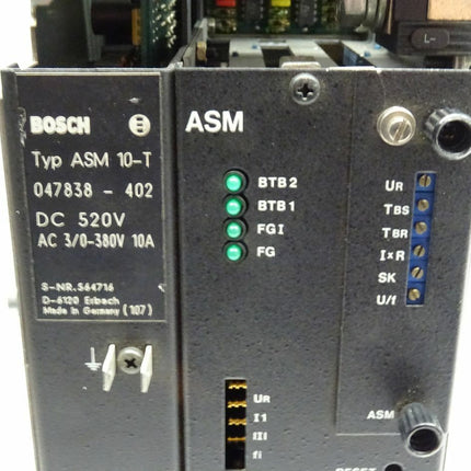 Bosch ASM 10-T Asynchron Modul 047838-402 / 047838402 /  520VDC - Maranos.de