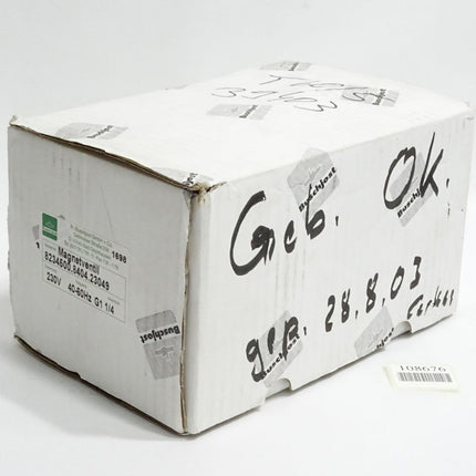 Buschjost Norgren Magnetventil 8234500 8404.23049 / Neu OVP - Maranos.de