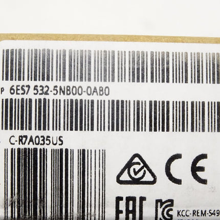 Siemens S7-1500 6ES7532-5NB00-0AB0 6ES7 532-5NB00-0AB0 Neu OVP versiegelt - Maranos.de