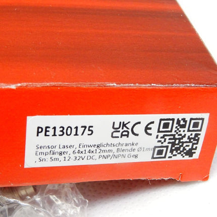 Ipf electronic Sensor Laser PE130175 / Neu OVP - Maranos.de