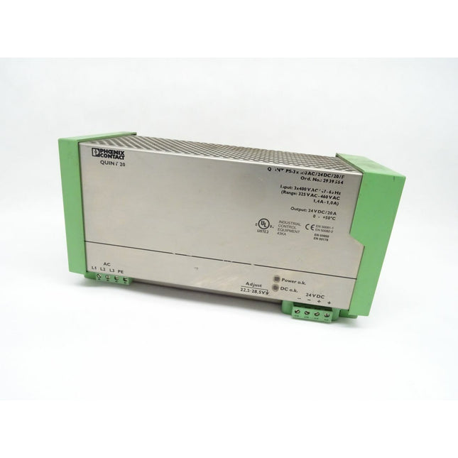 Phoenix Contact 2939564 PS-3x400AC/24DC/20/F Power Spply 78-141-1300 - Maranos.de